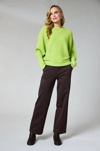 DECK Straight Leg Trousers Chocolate Size 10