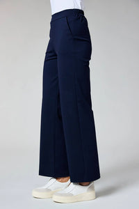 DECK Straight Leg Trousers Navy Size 14