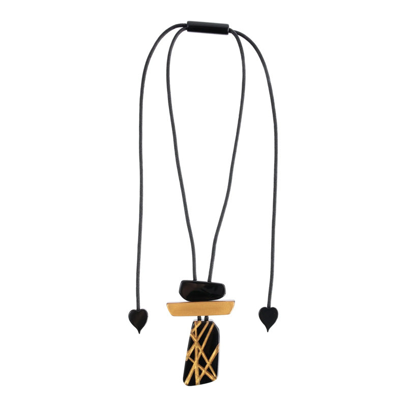 Calitaa Luxury Collection Pendant Gold/Black