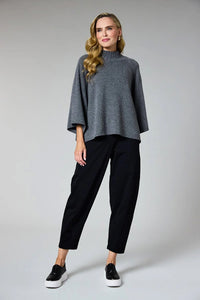 DECK Barrel Trousers Black Size 14/16