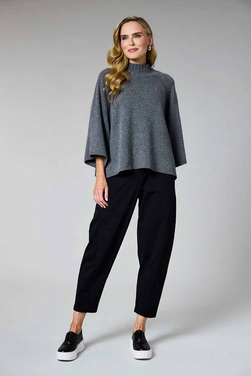 DECK Barrel Trousers Black Size 14/16