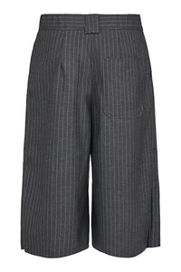 NOEN Pinstriped Culottes Grey