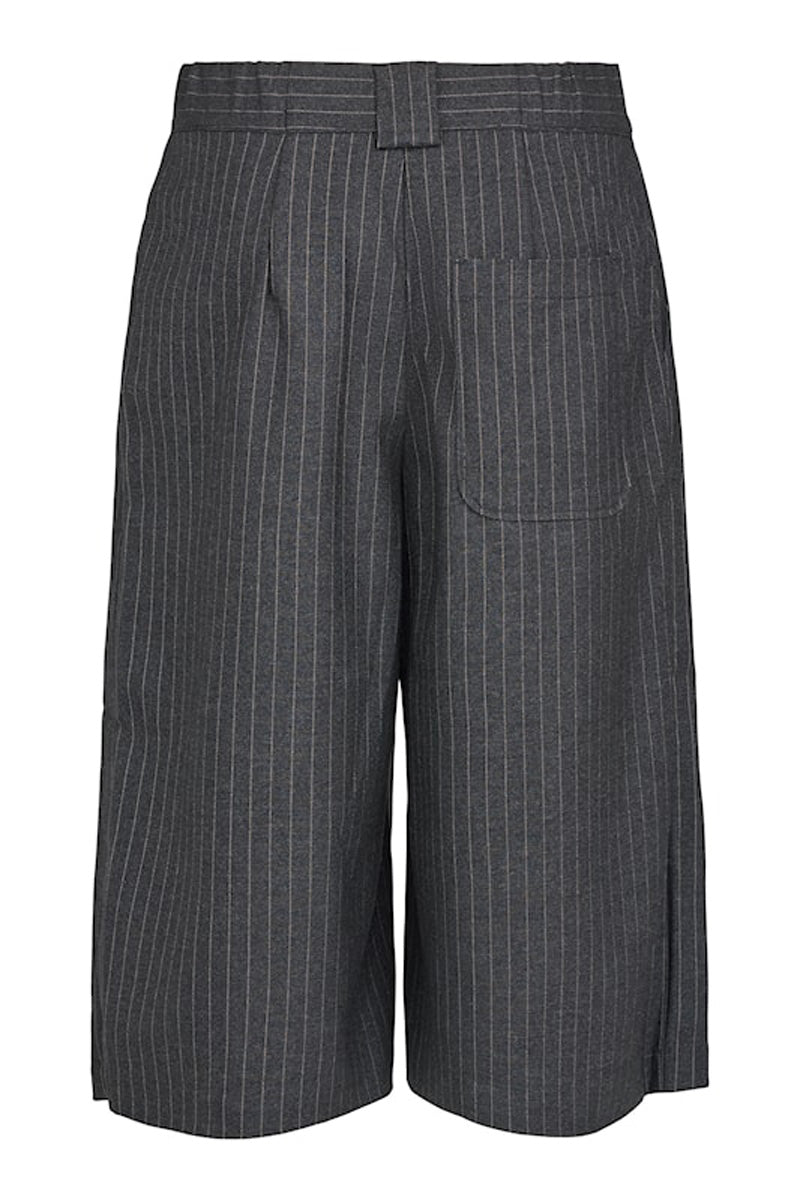 NOEN Pinstriped Culottes Grey