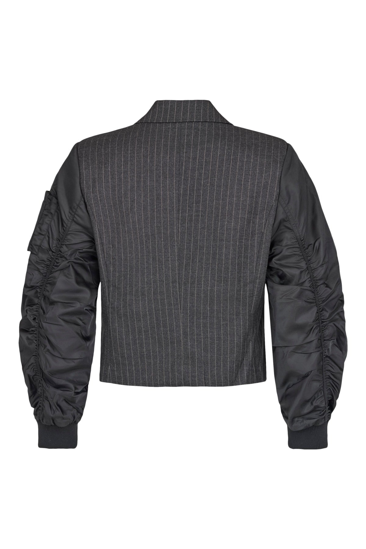 NOEN Pinstriped Blazer/Utility Jacket Loden Green