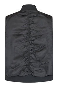 NOEN Pinstriped Utility Waistcoat Grey