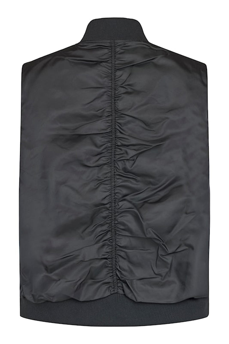 NOEN Pinstriped Utility Waistcoat Grey