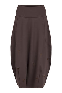 NOEN Tulip Skirt Chocolate Brown