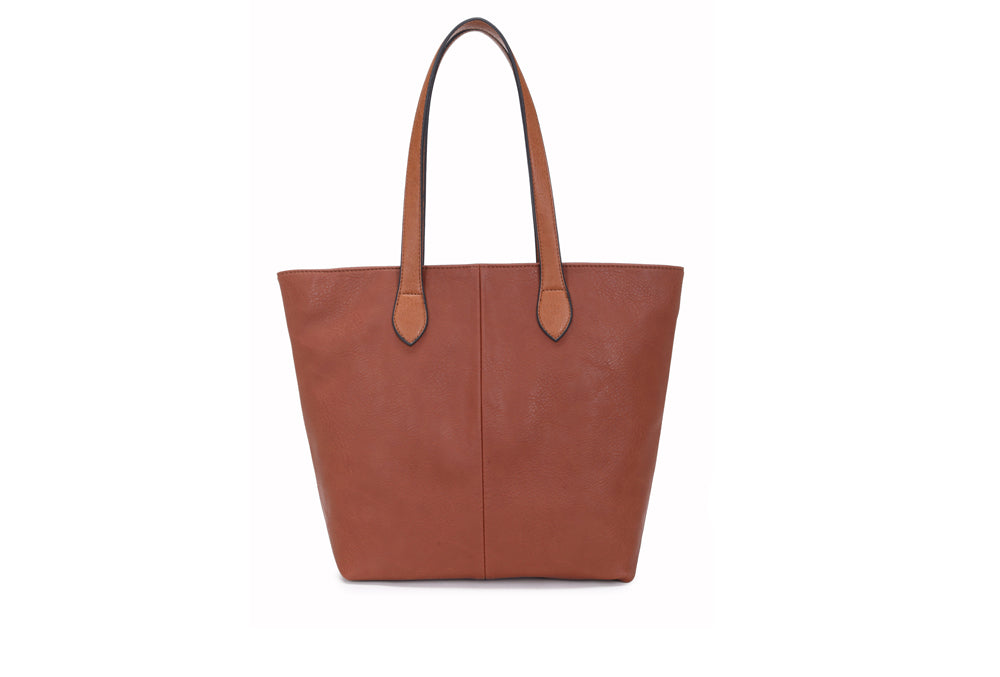 Emily Shopper Handbag Tan