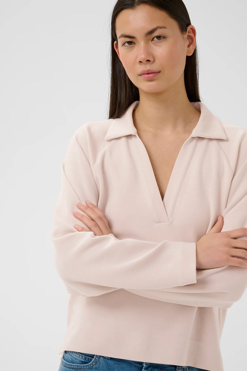 InWear SIMI VINCENT IW Polo Blouse Haze