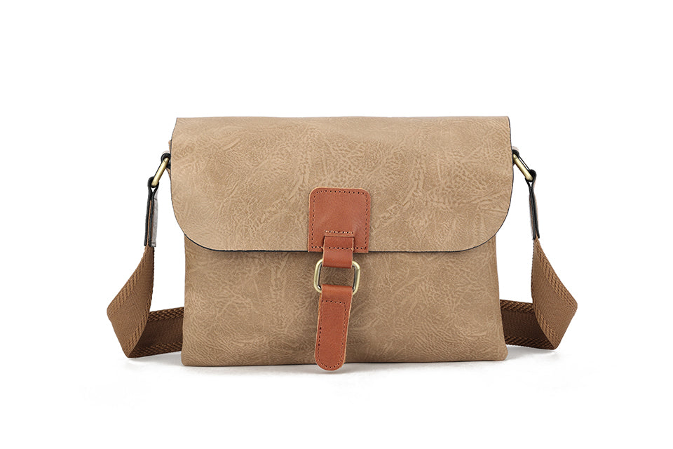 Elena Satchel Bag Taupe