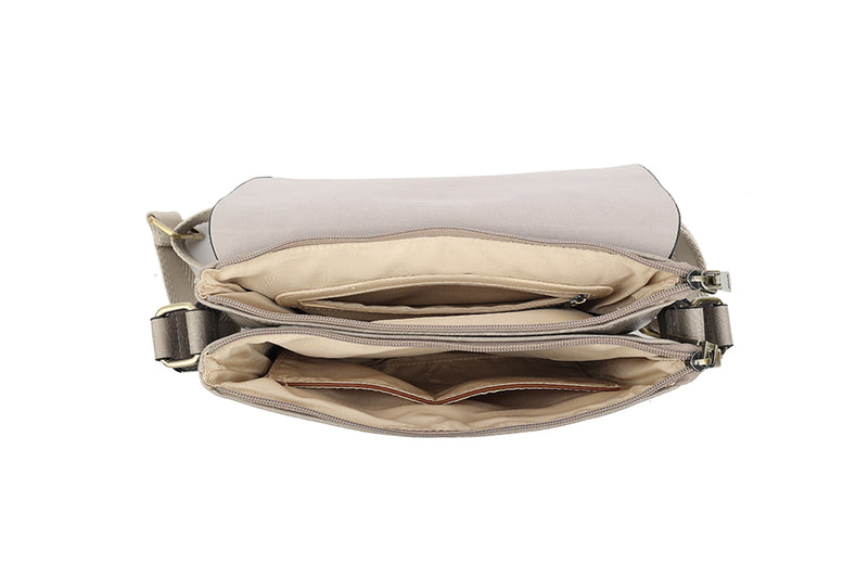 Elena Satchel Bag Navy