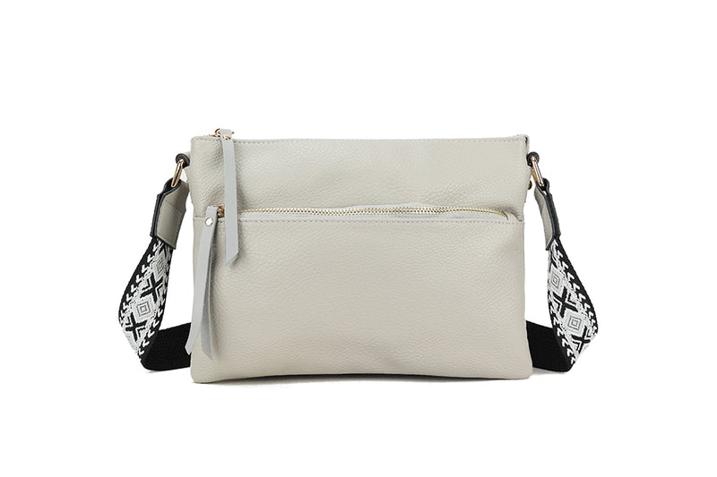 Amera Crossbody Handbag Pale Grey