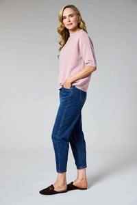 DECK Short Sleeve Sweater Chocolate