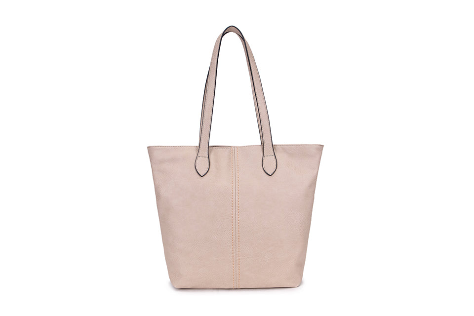 Andrea Shopper Handbag Beige