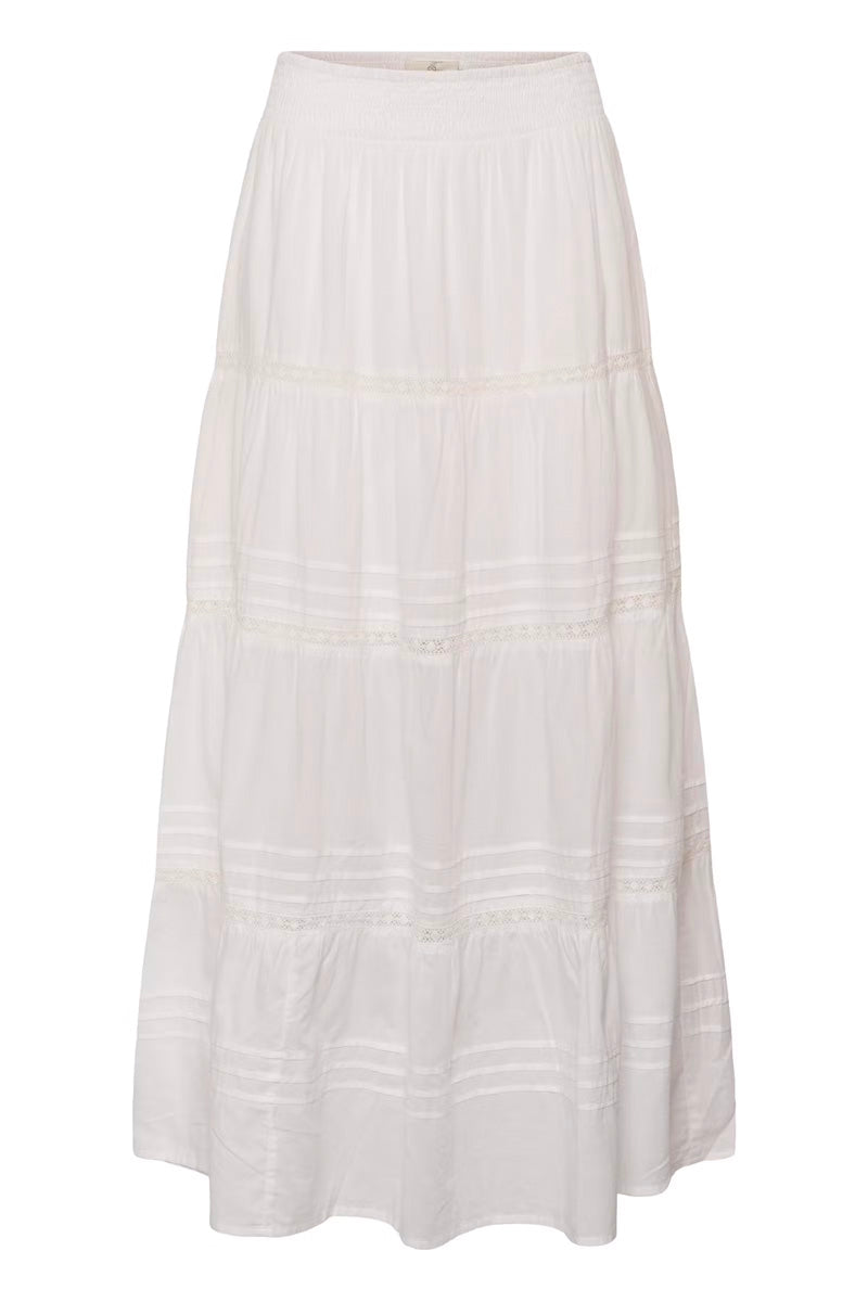 KAFFE KAvalerie Skirt Chalk
