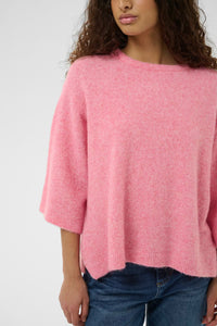 InWear GUNIIW TEE Sweater Pink Carnation Melange