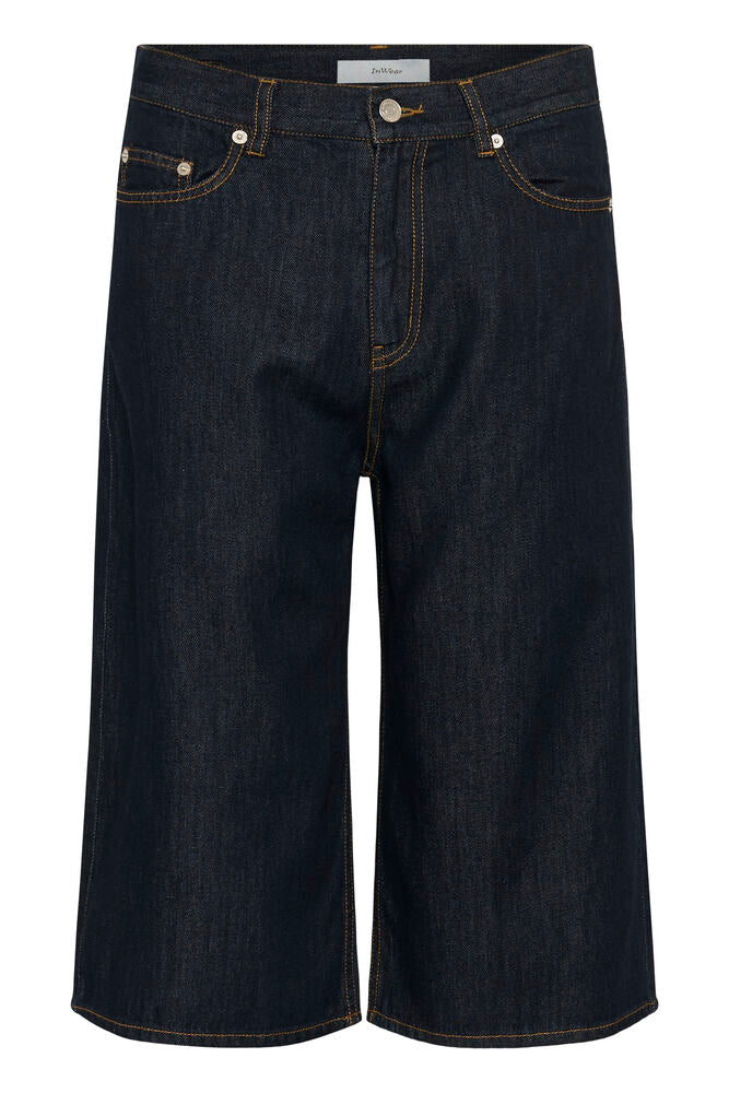 InWear GLENN IW Culotte Jeans Dark Denim