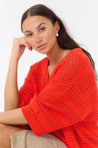 KAFFE KAteresa Knit Pullover Grenadine