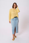 KAFFE KAsolar Knit Pullover Straw