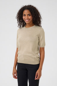 KAFFE KAlizza Pullover Sweater Stone