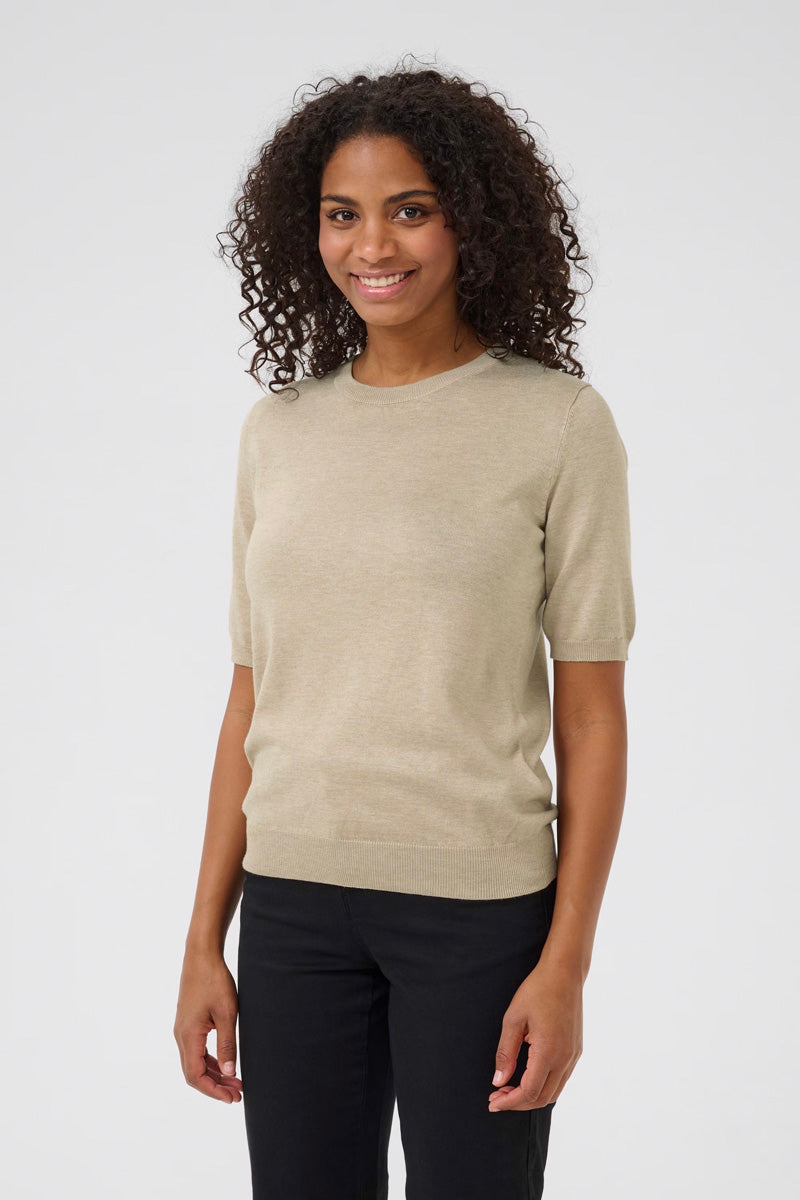 KAFFE KAlizza Pullover Sweater Stone