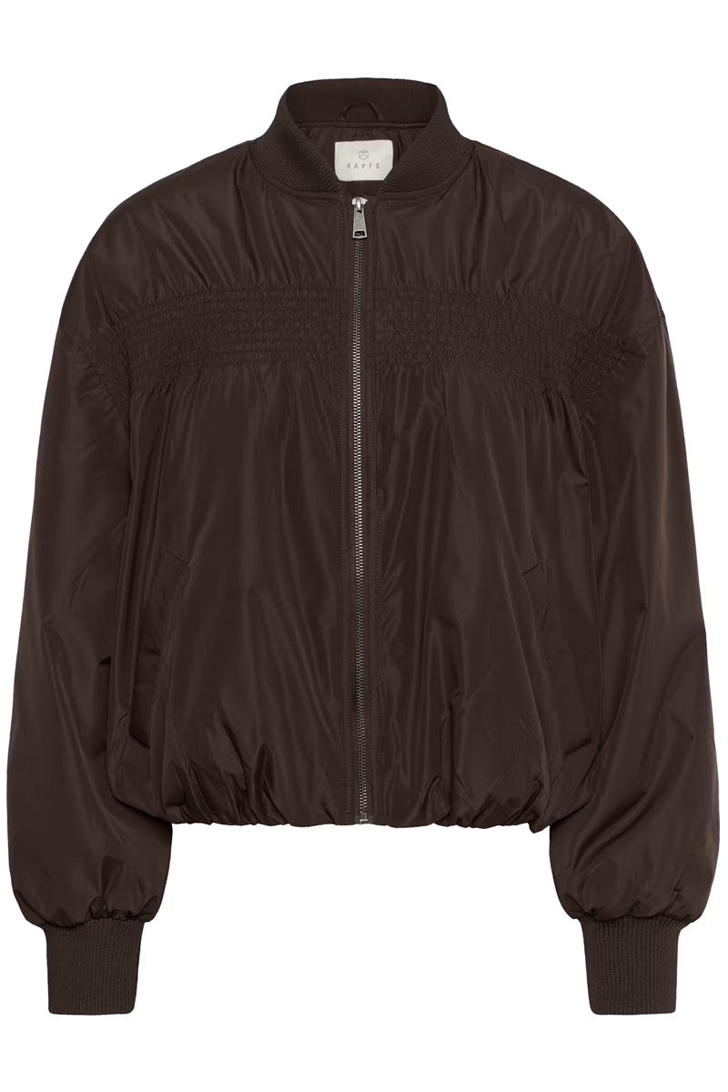 KAFFE KAarlette Bomber Jacket Coffee Bean