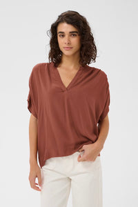 KAFFE KAgina Blouse Henna