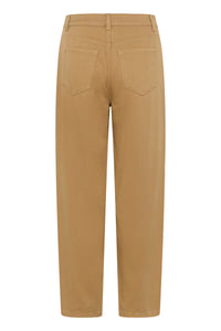 KAFFE KAbrynn Barrel Twill Jeans Washed Petrified Oak