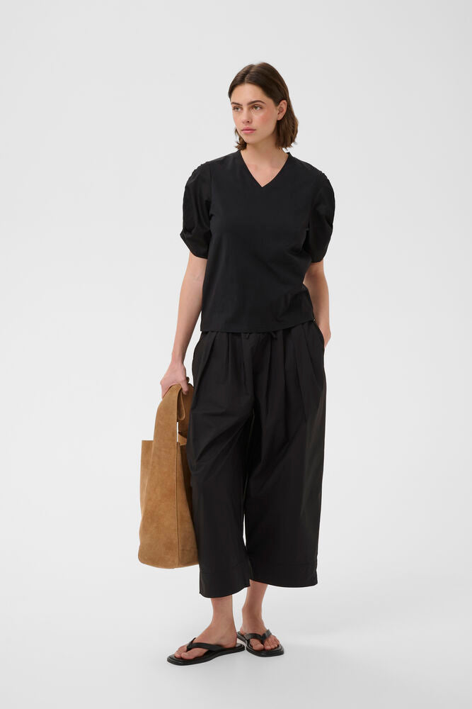 InWear GUDRUN IW V-Neck Tshirt Black