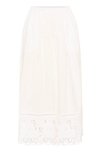 KAFFE KAgertrud Skirt Chalk White