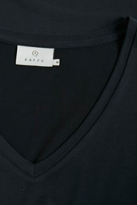 KAFFE KAlise T-Shirt Washed Black