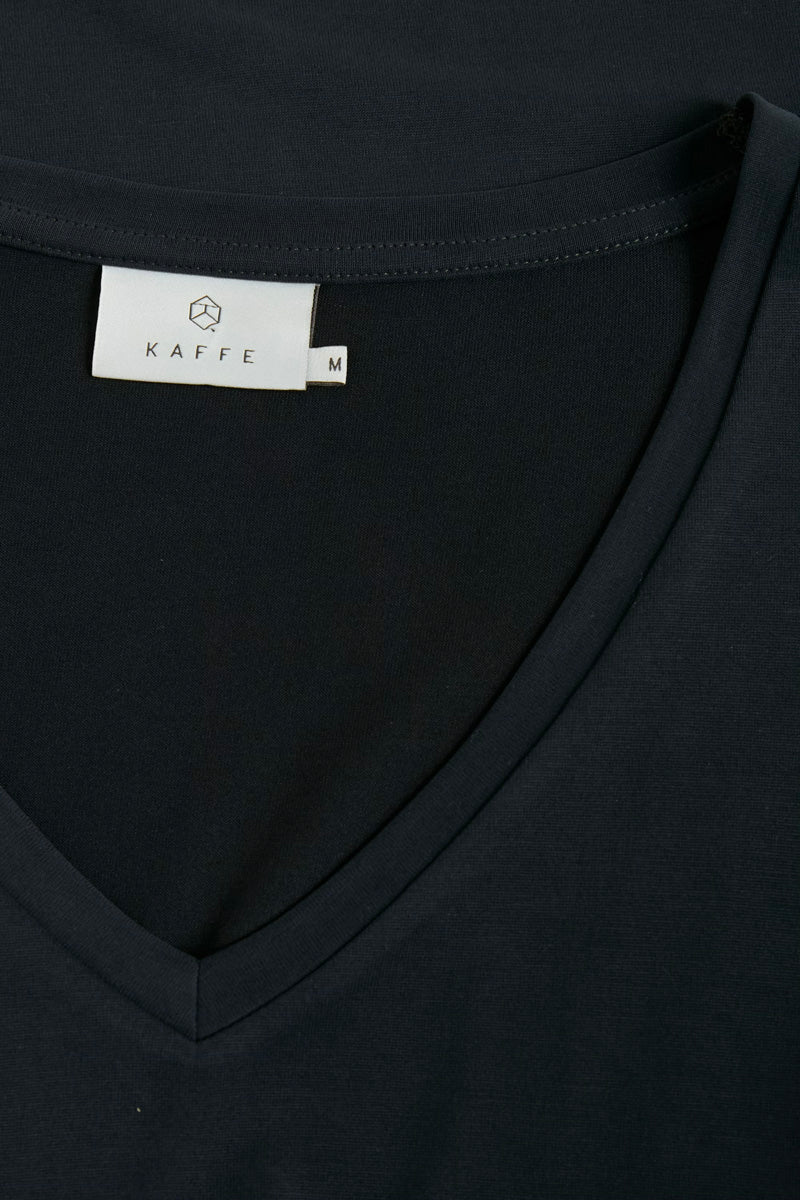 KAFFE KAlise T-Shirt Washed Black