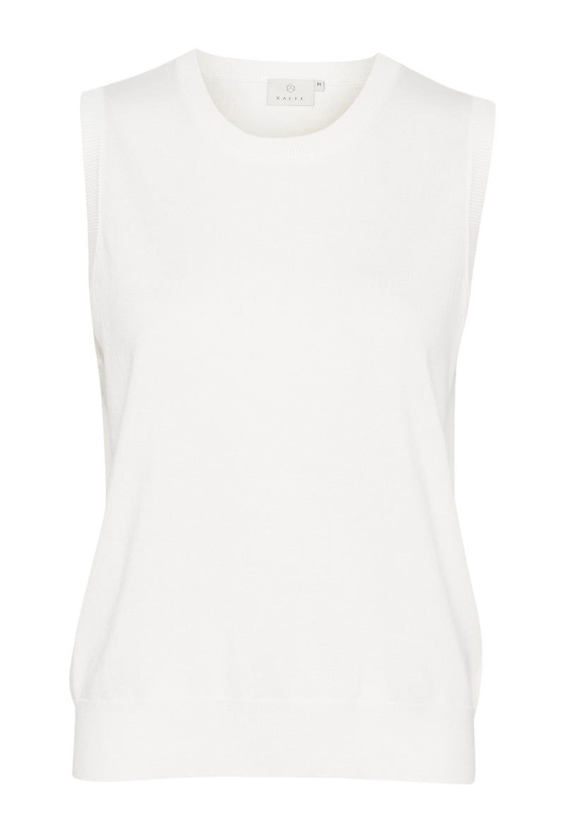 KAFFE KAlizza Slipover Chalk White