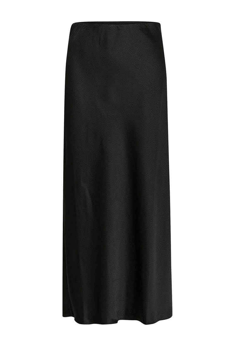 KAFFE KAlotte Skirt-Deep Black