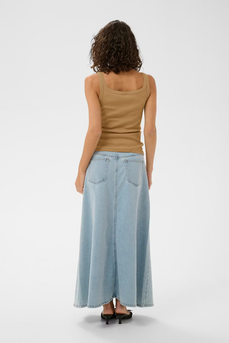 KAFFE KAcarna Tank Top Petrified Oak