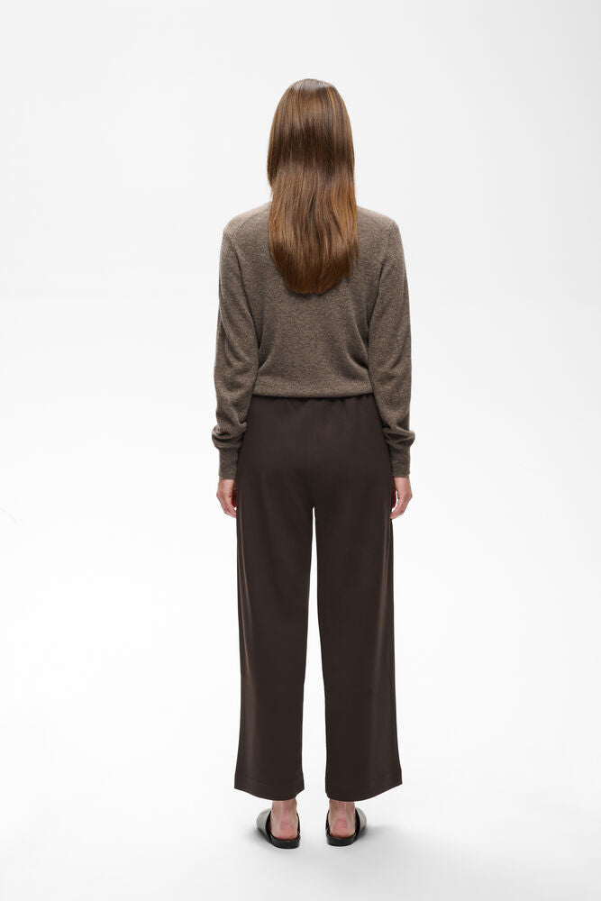 InWear GINCETTE Cropped Pant Chocolate Brown