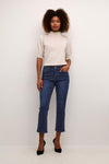 KAFFE KAsinem Cropped Jeans Mid Blue