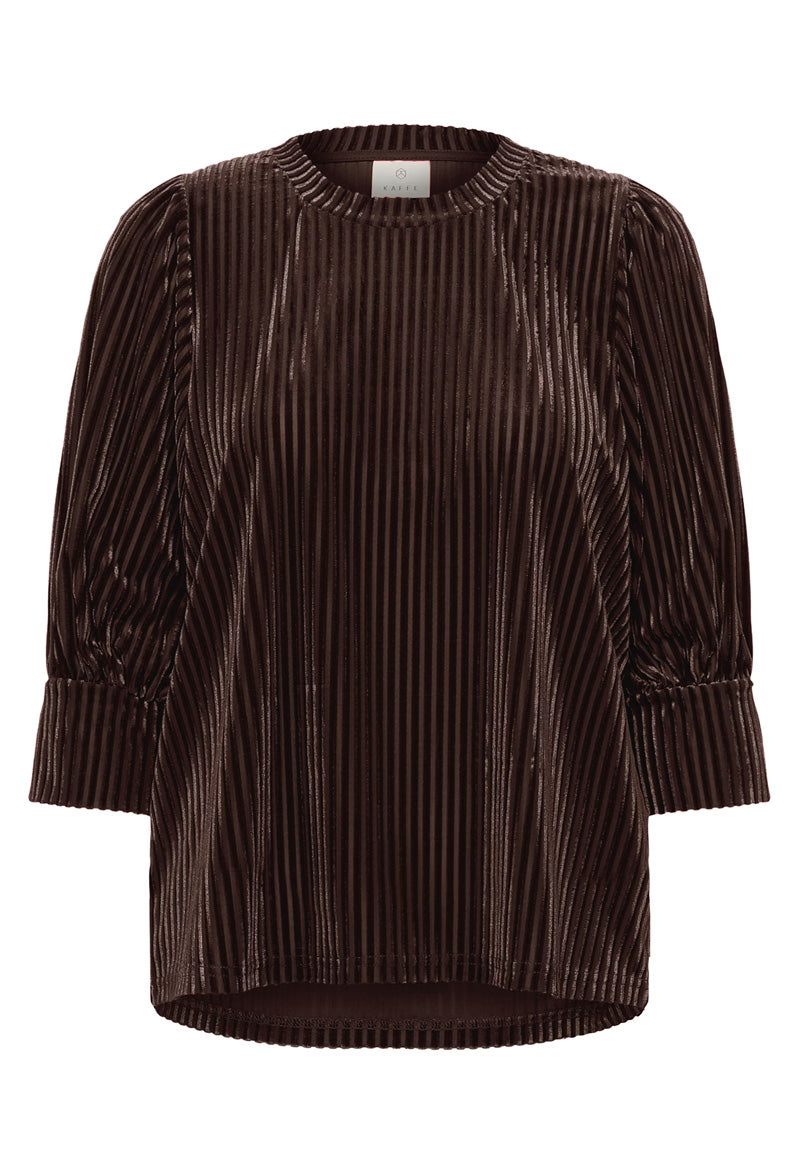 KAFFE KAcaca Blouse-Black Coffee