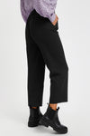 KAFFE KAsakura Cropped Trousers-Black