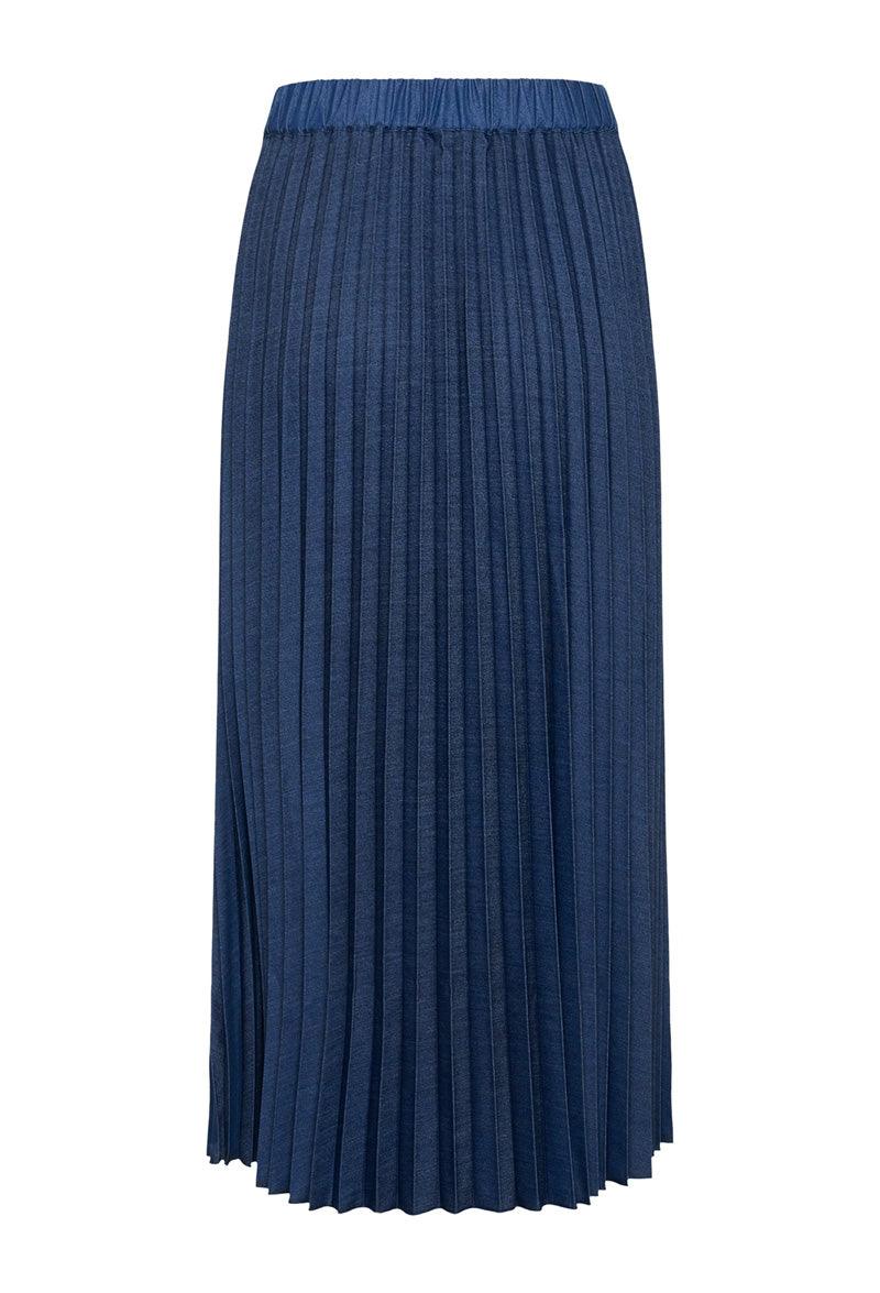 InWear CHERRIE Denim Pleated Skirt