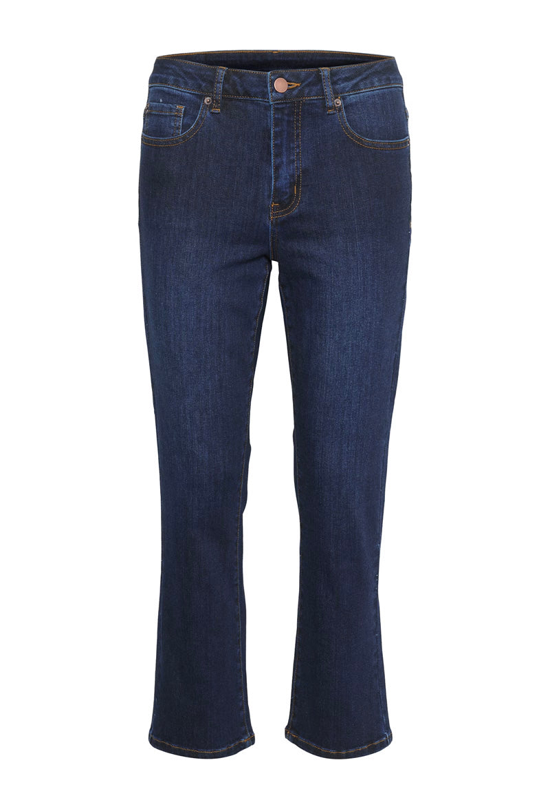 KAFFE KAsinem Cropped Jeans Mid Blue