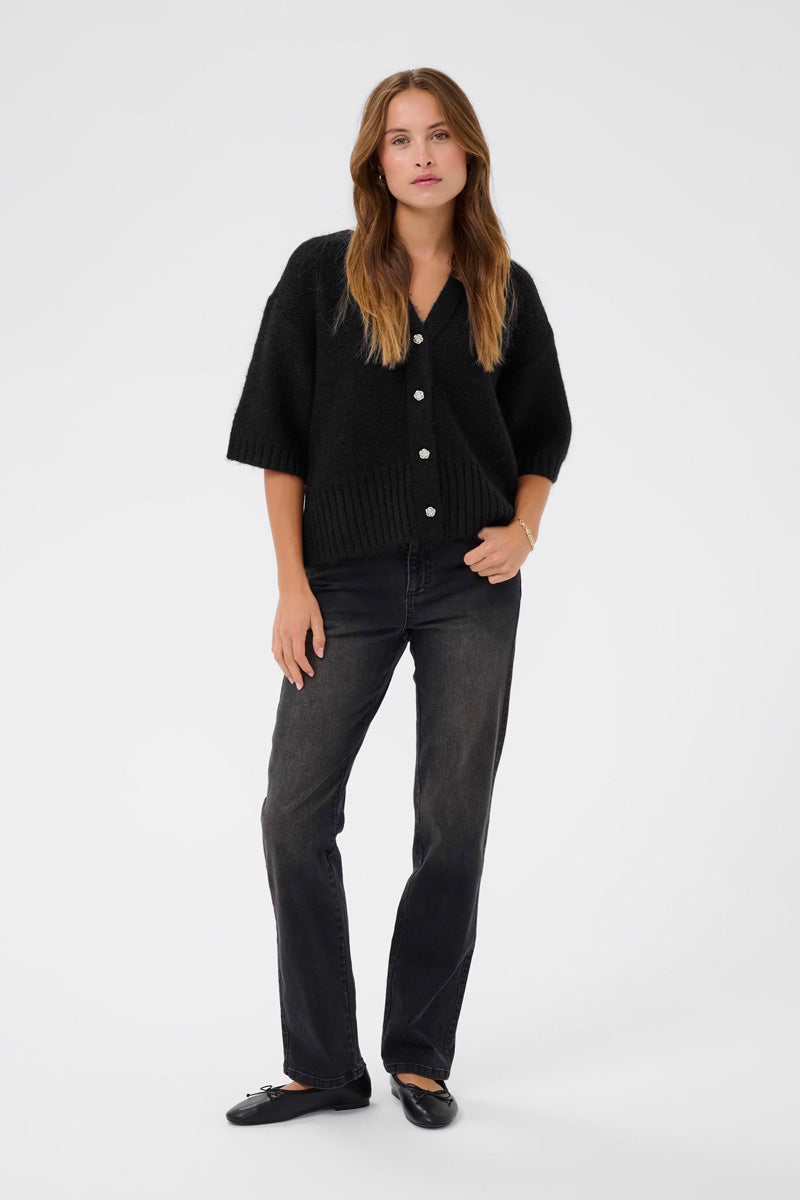 KAFFE KAlabis Cardigan-Black