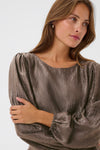 KAFFE KArizz Blouse-Morel