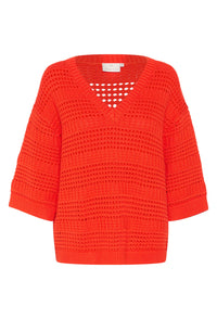 KAFFE KAteresa Knit Pullover Grenadine