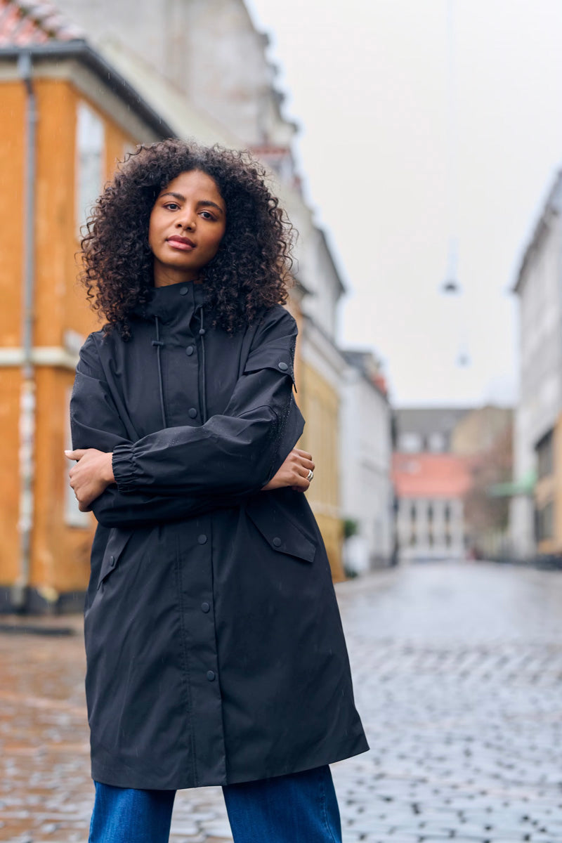 KAFFE KAennie Coat-Black