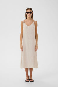 InWear ELINOR IW Linen Dress Stone