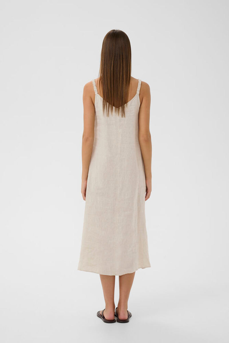 InWear ELINOR IW Linen Dress Stone – Calitaa & Co