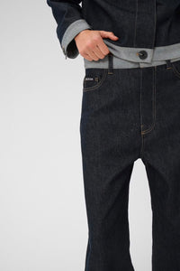 InWear DEIRDRA IW Wide Leg Jeans Dark Denim