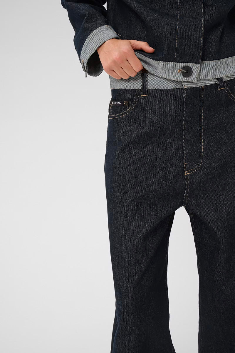 InWear DEIRDRA IW Wide Leg Jeans Dark Denim