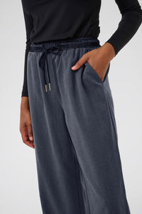 KAFFE KAnevil Trousers-Dark Grey